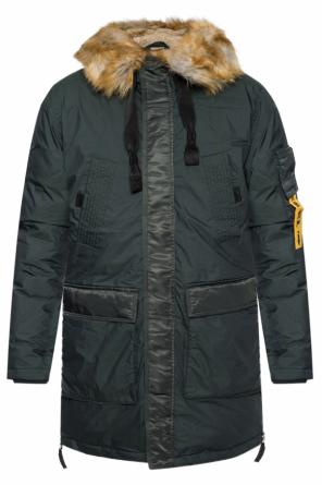 Long hooded jacket, zdjęcie 1 Long hooded jacket od Diesel